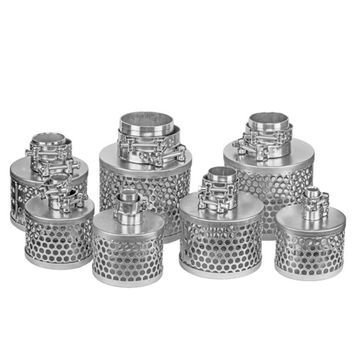 Kosz do węża ssącego 75 mm / 3"+ 2x GBS obejmy 2