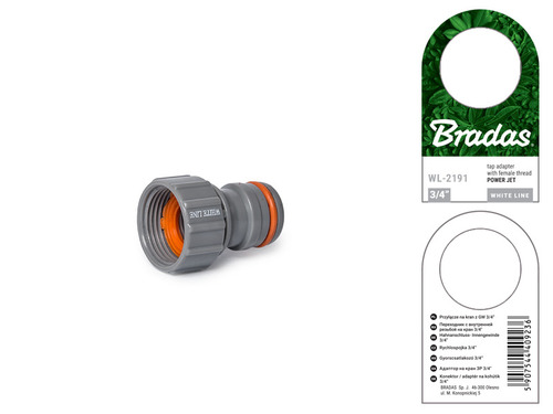 WHITE LINE Przyłącze na kran GW 3/4" POWER JET 2
