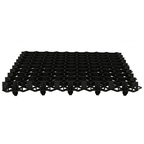 Kratka ogrodowa MULTI GRID czarna,wys. 40mm / 600x600mm 3