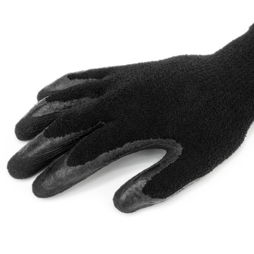 Rękawice ochronne TERMO GRIP BLACK lateks , rozmiar 11 2