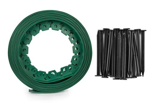 Obrzeże ogrodowe EASY BORDER SET 50mm - zielone 2