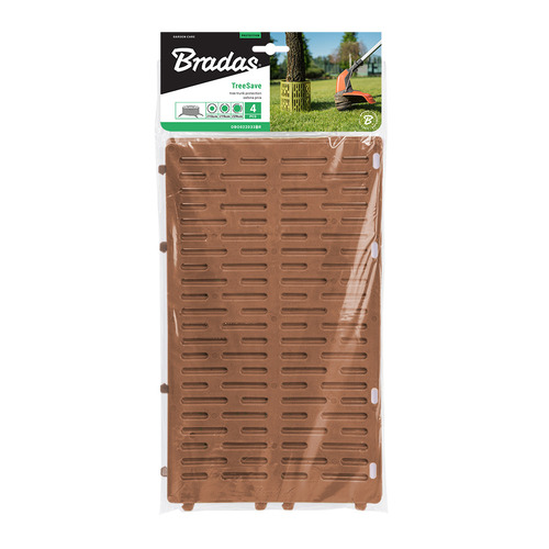 Osłona ochronna TreeSave MULTI High do pni drzew,wys. 20cm szer. 33cm, 4szt. - brązowy 3
