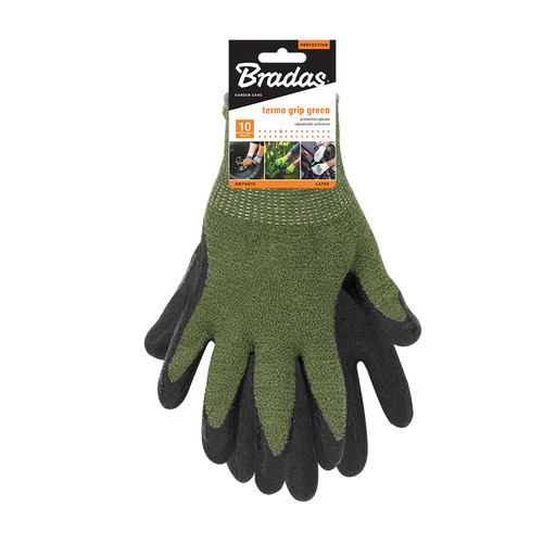 Rękawice ochronne TERMO GRIP GREEN lateks , rozmiar 9 2