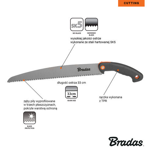Piła V-SERIES-P CUTTER ostrze 33 cm 3