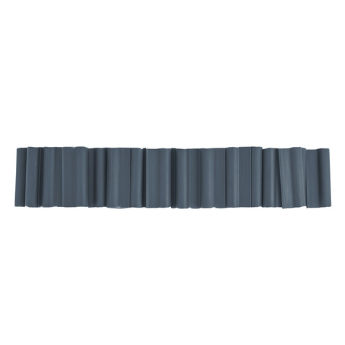 Klipsy do taśm ogrodzeniowych SOLID-  szare 4,75cm / 40szt. 2