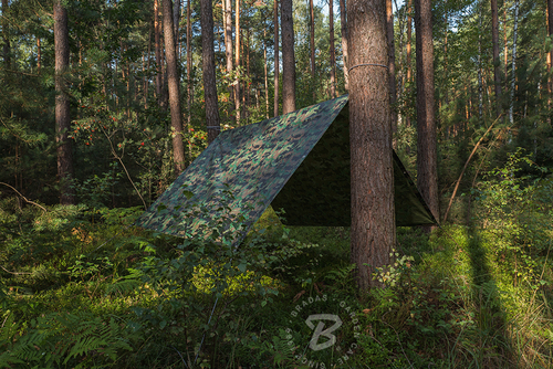 Plandeka kamuflażowa - CAMOforest 2 x 3m  90 g 3
