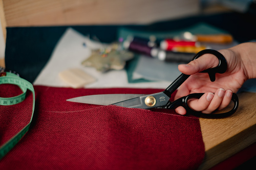 Nożyczki krawieckie TAILORING 228 mm polerowane ostrze HOME & GARAGE 3