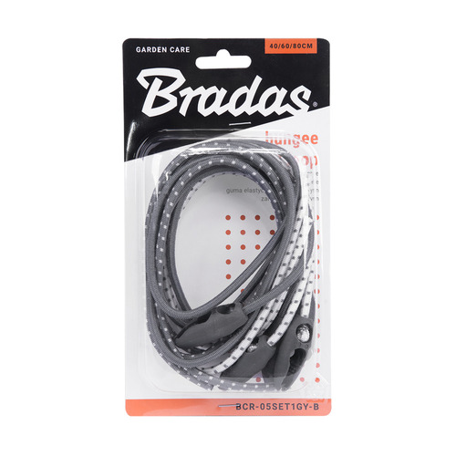 BUNGEE CORD REGULATED zestaw gum elastycznych z regulowanym 3