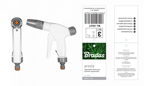 WHITE LINE Pistolet  PROSTY 3