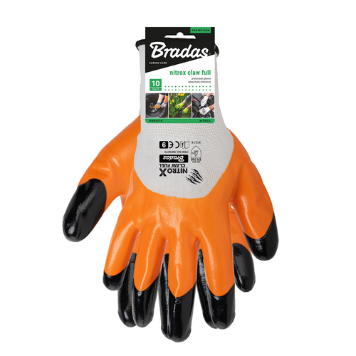 Rękawice ochronne NITROX CLAW FULL nitryl rozmiar 9  2