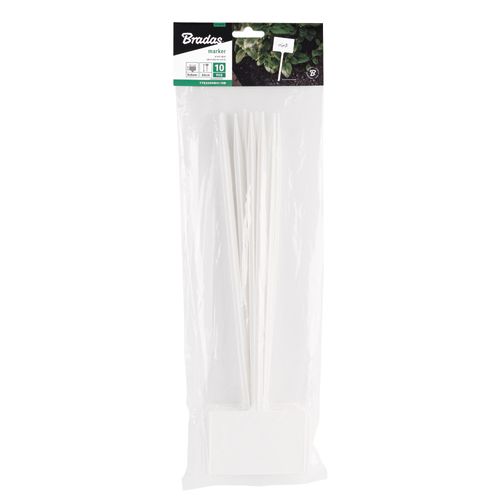 Tabliczka do roślin 33x9cm 10 sztuk WHITE  2