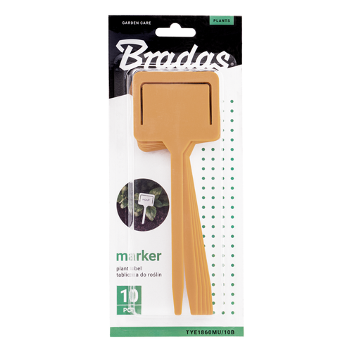 Tabliczka do roślin 33x9cm 10 sztuk MUSTARD  2