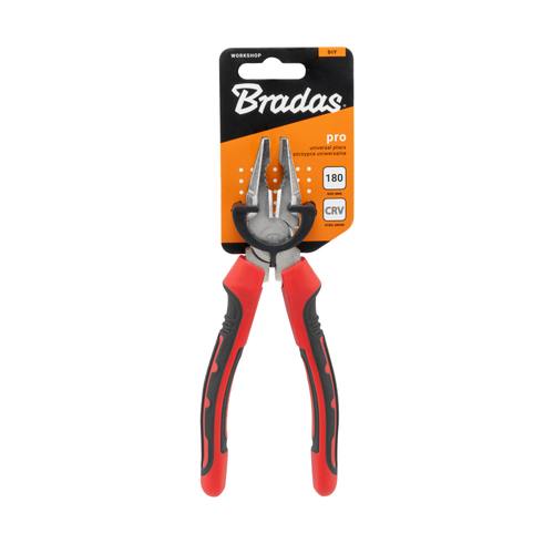 Szczypce uniwersalne PRO 180 mm niklowane CRV HOME & GARAGE  3