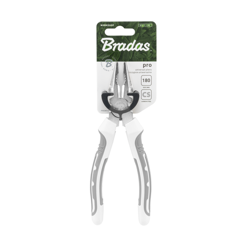 Szczypce uniwersalne PRO 180 mm niklowane WHITE LINE  3