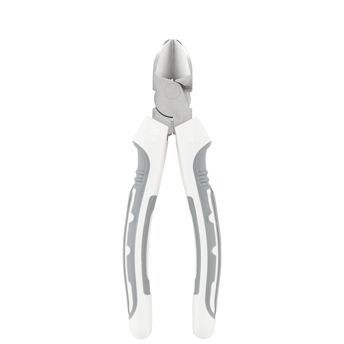  Szczypce tnące boczne PRO 180 mm niklowane WHITE LINE  2
