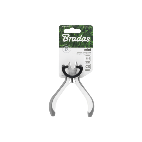 Szczypce tnące boczne MINI 110 mm niklowane WHITE LINE  3