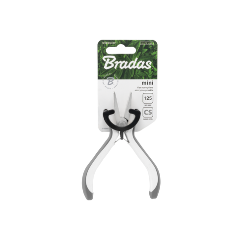 Szczypce płaskie MINI 125 mm niklowane WHITE LINE  3