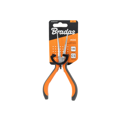 Szczypce igłowe MINI 145 mm niklowane HOME & GARAGE  3
