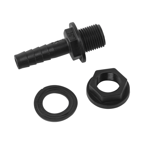 Przepust / przyłącze proste do zbiornika 1/2" - 1/2" woreczek 3