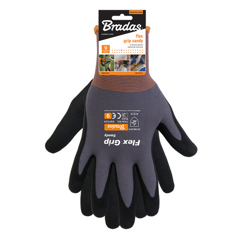 Rękawice ochronne FLEX GRIP SANDY nitryl, rozmiar 9 2