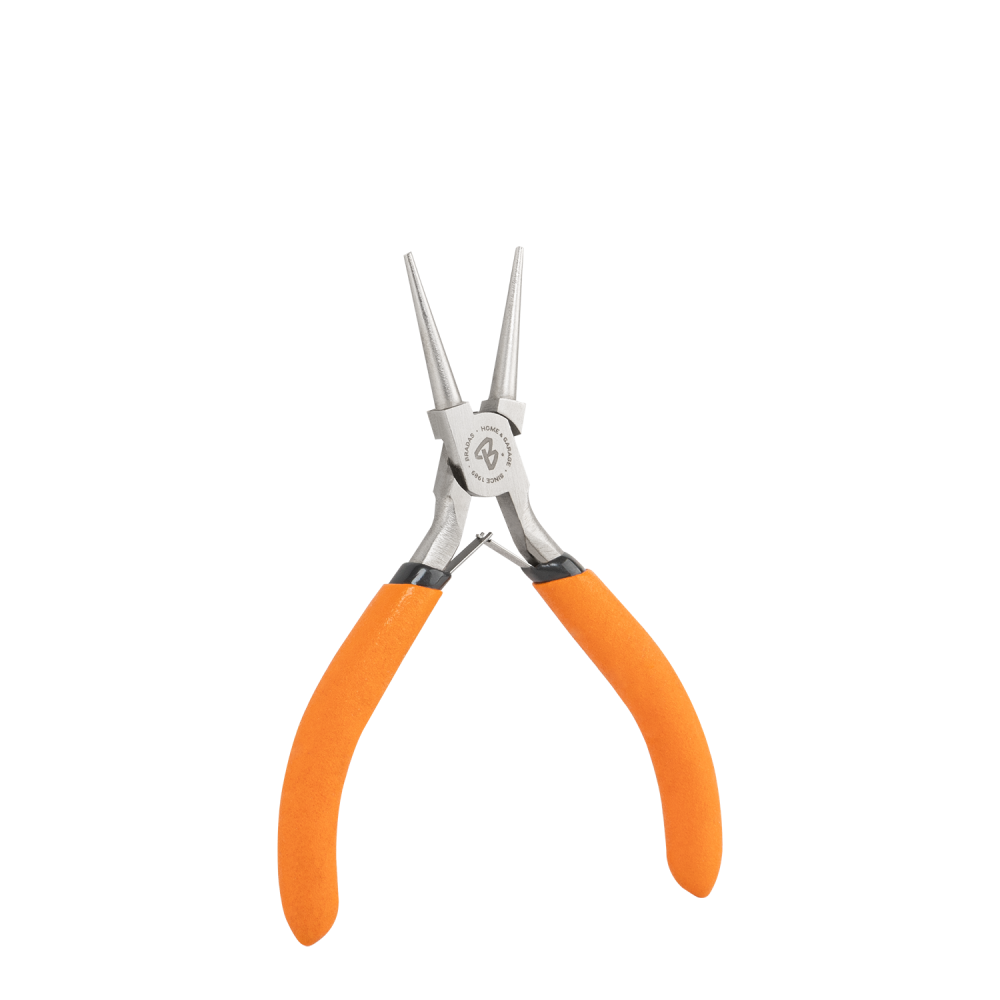  Szczypce okrągłe CLASSIC MINI 125 mm niklowane HOME & GARAGE  1