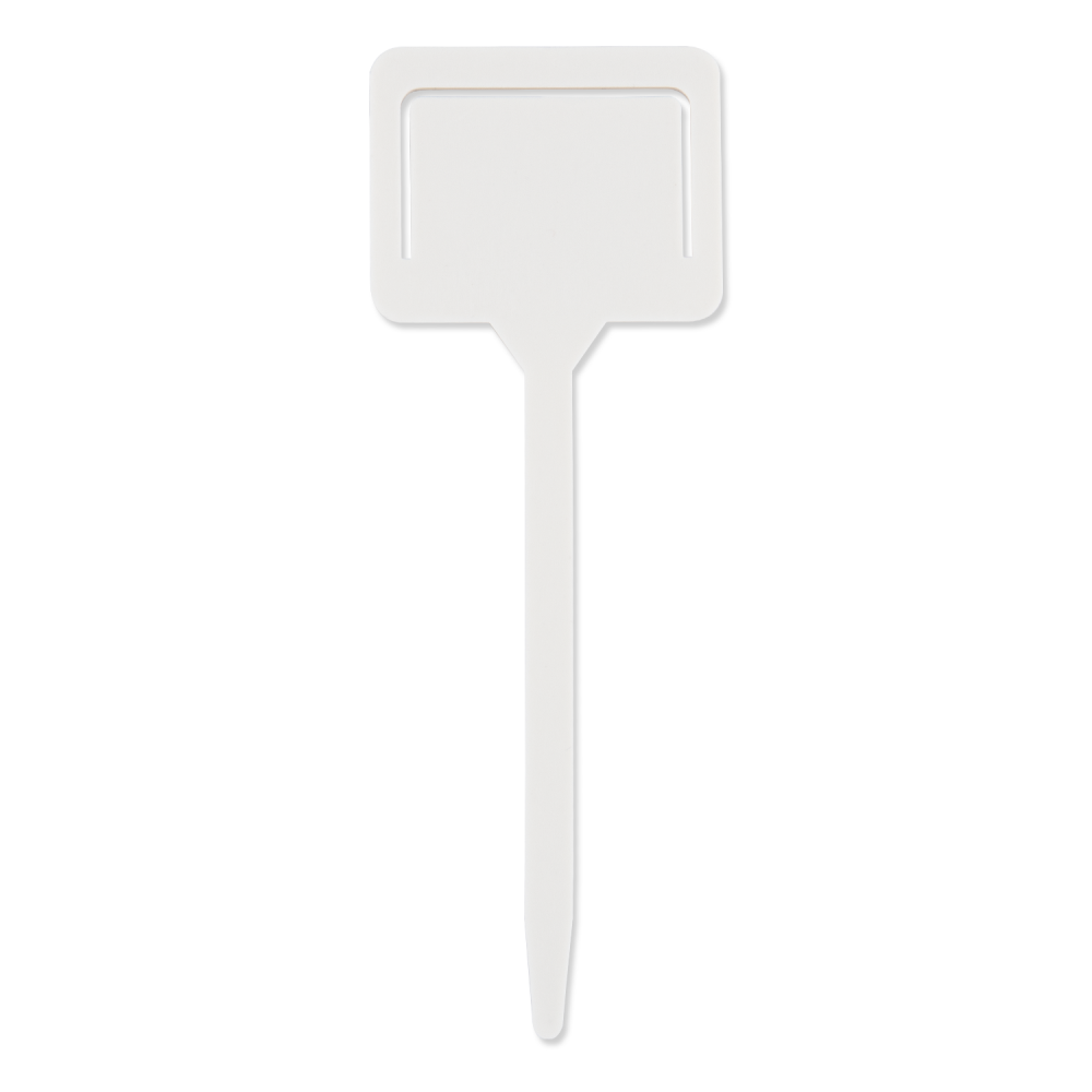 Tabliczka do roślin 18x6cm 10 sztuk WHITE  1