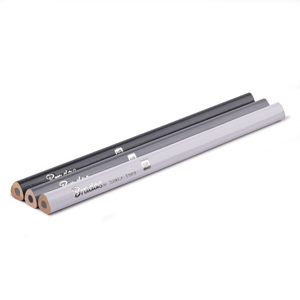Ołówek budowlany HB 180 mm TRIANGLE 3 szt.  1