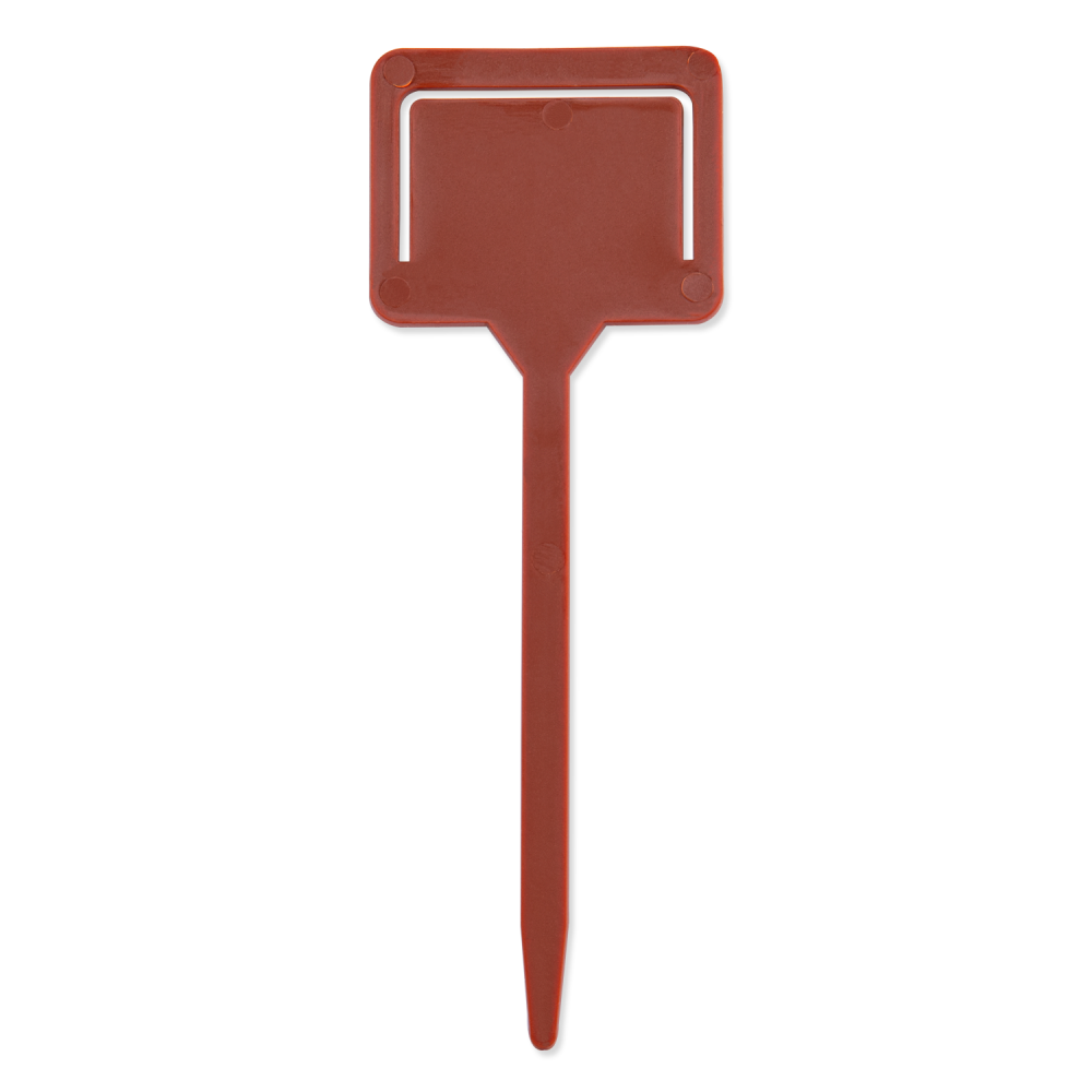Tabliczka do roślin 18x6cm 10 sztuk BROWN  1