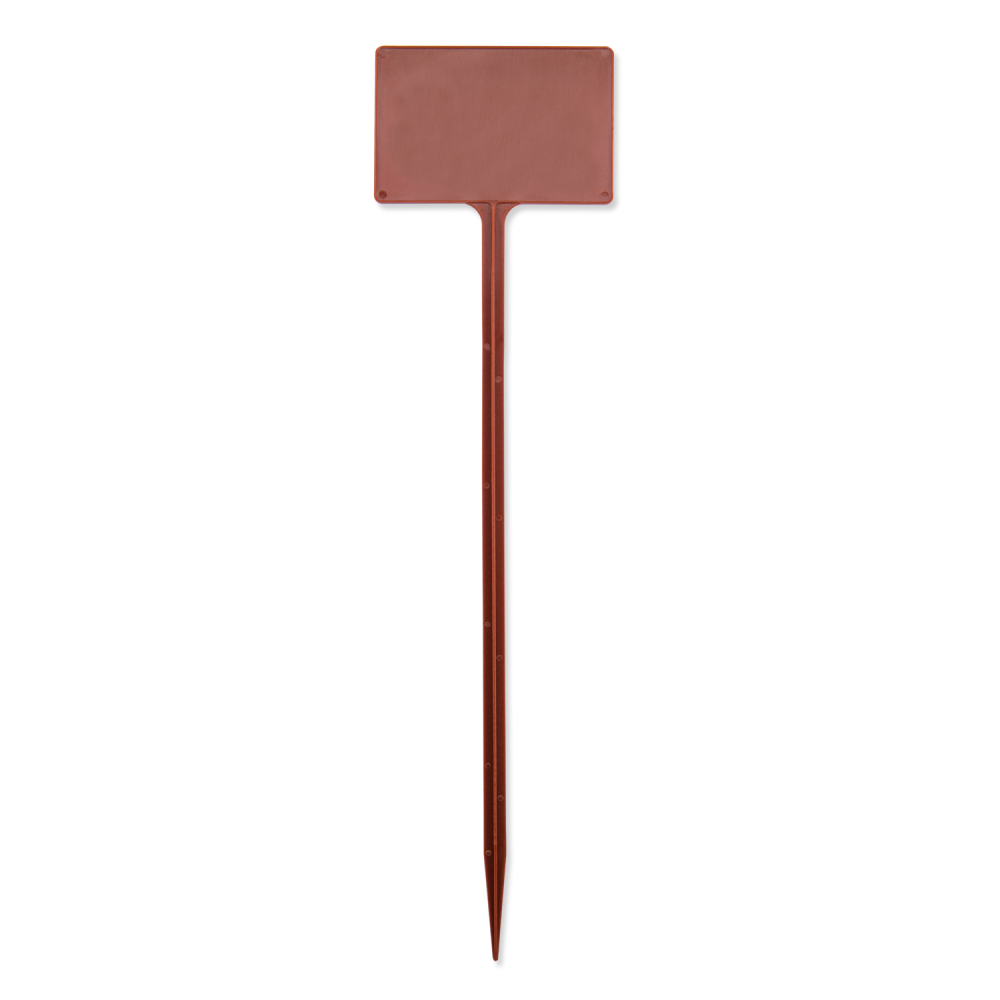 Tabliczka do roślin 33x9cm 10 sztuk BROWN  1
