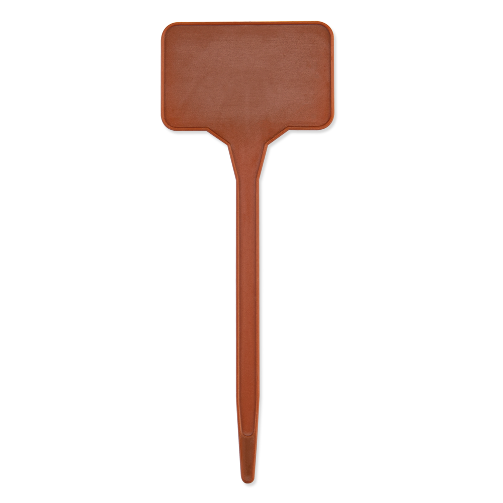 Tabliczka do roślin 15x5,5cm 10 sztuk BROWN  1