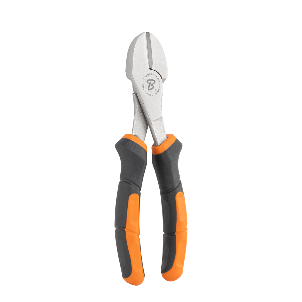 Szczypce tnące boczne MASTER GRIP 180 mm niklowane wzmocnione HOME & GARAGE  1