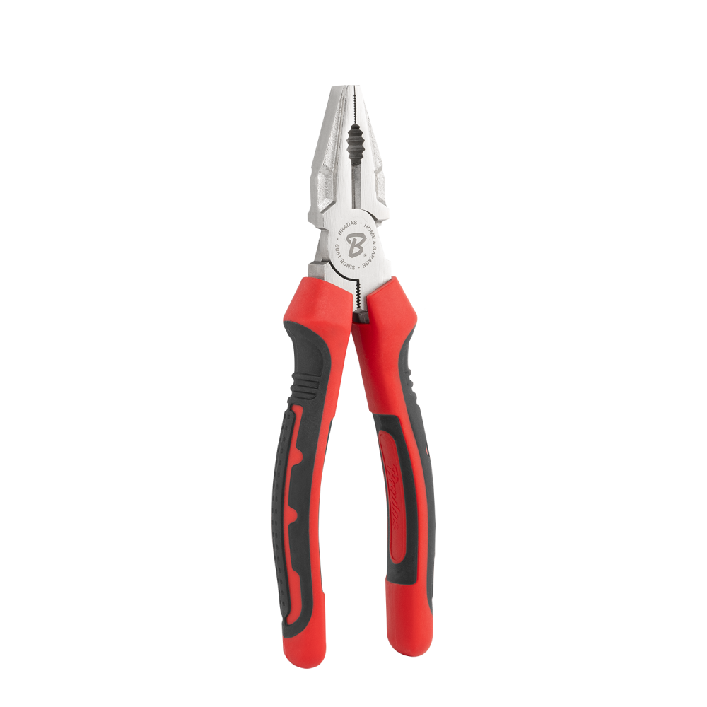 Szczypce uniwersalne PRO 180 mm niklowane CRV HOME & GARAGE  1