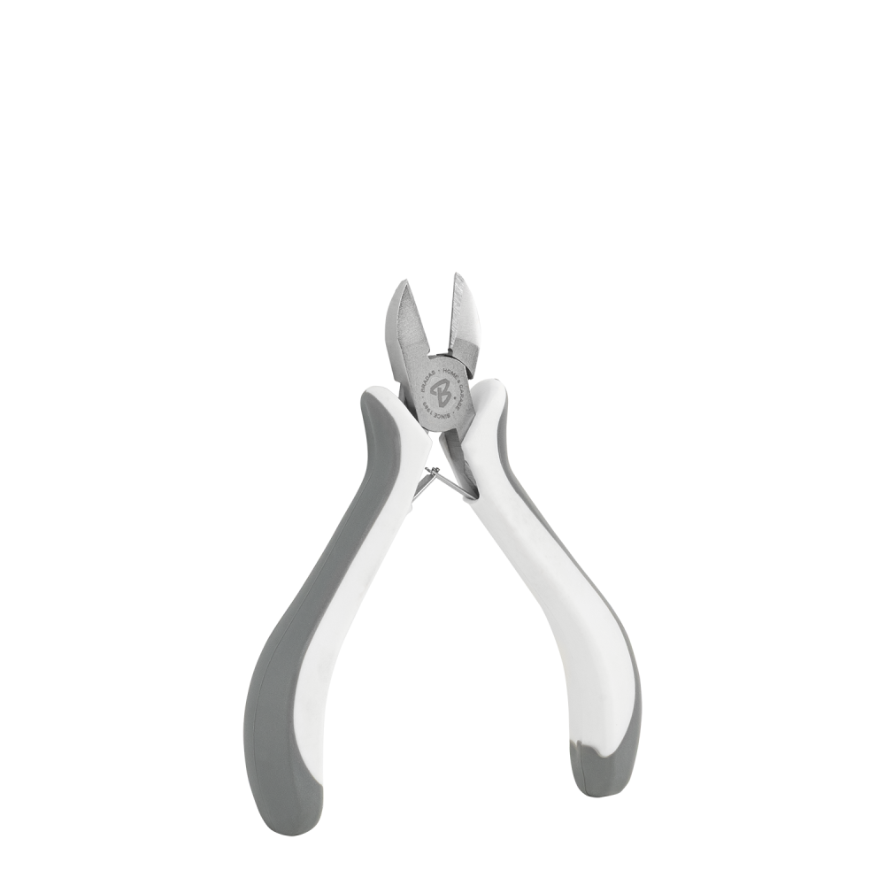 Szczypce tnące boczne MINI 110 mm niklowane WHITE LINE  1