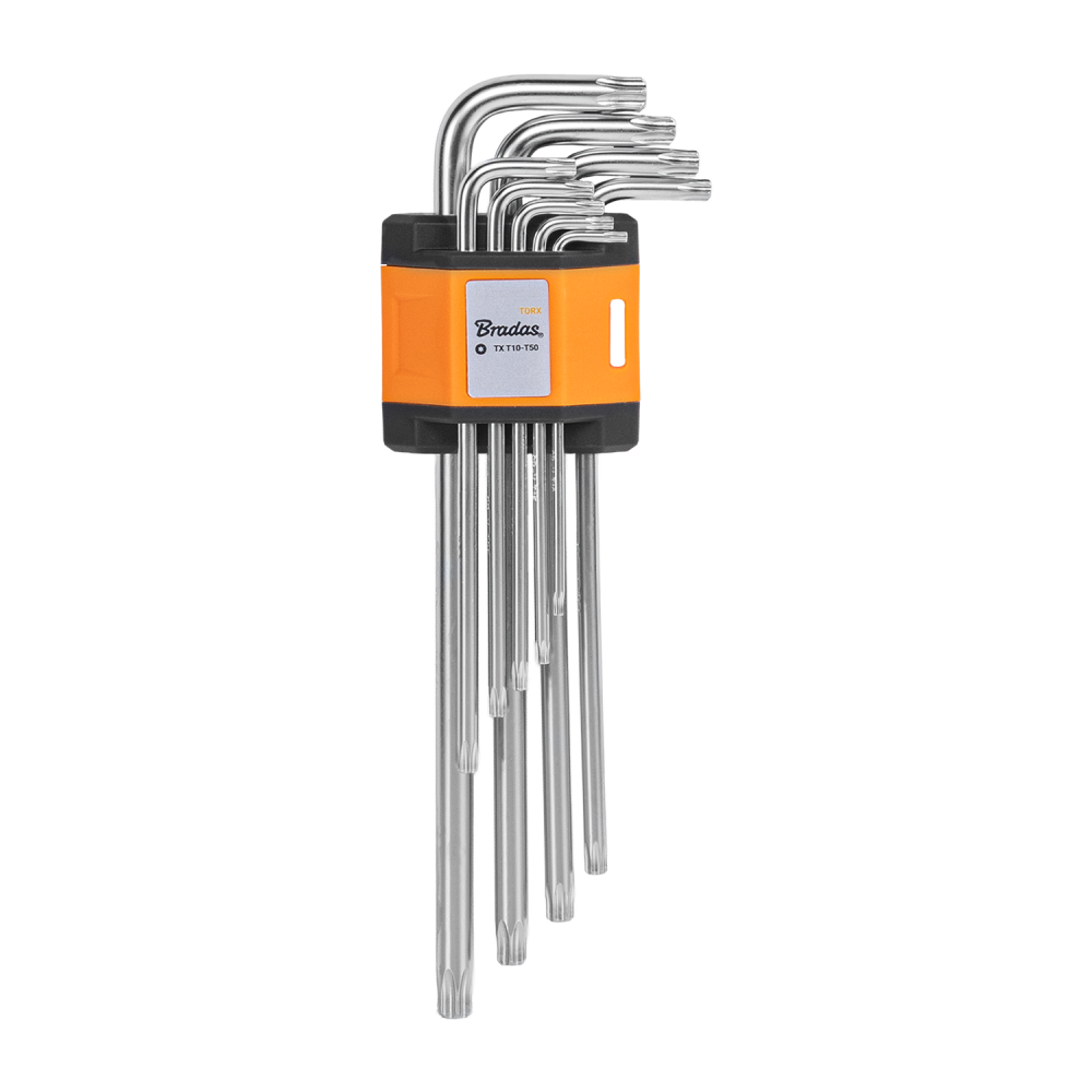 Zestaw kluczy TORX T10 - T50 9 szt. / Ekstra długie 1