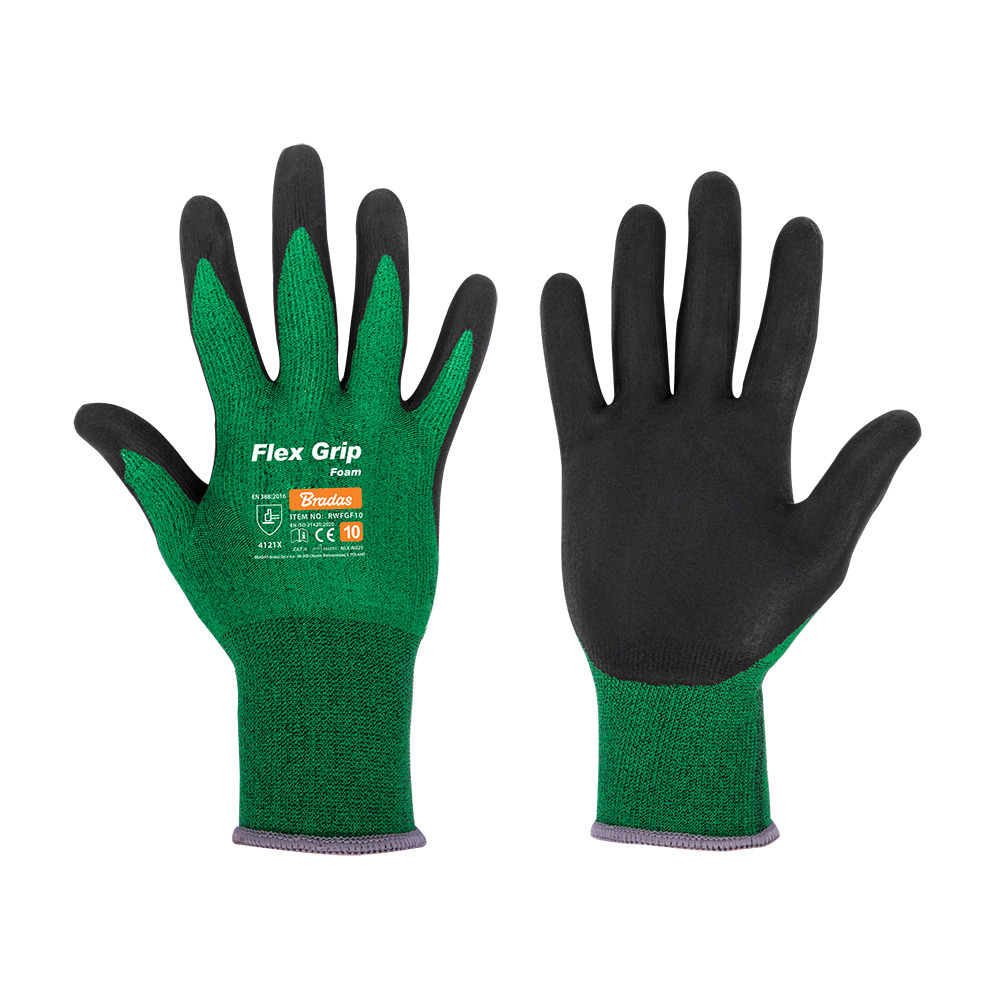 Rękawice ochronne FLEX GRIP FOAM nitryl, rozmiar 8 1
