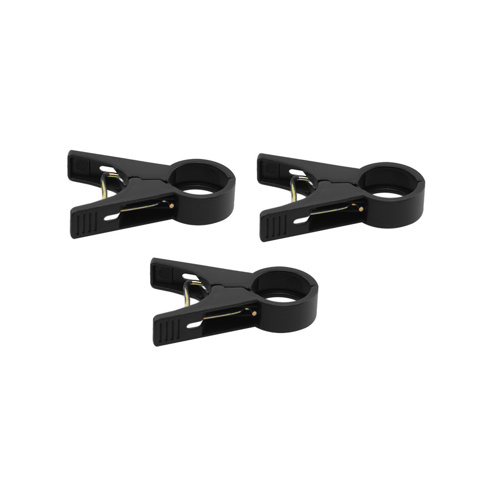 Klipsy do mocowania roślin 20mm BLACK 1