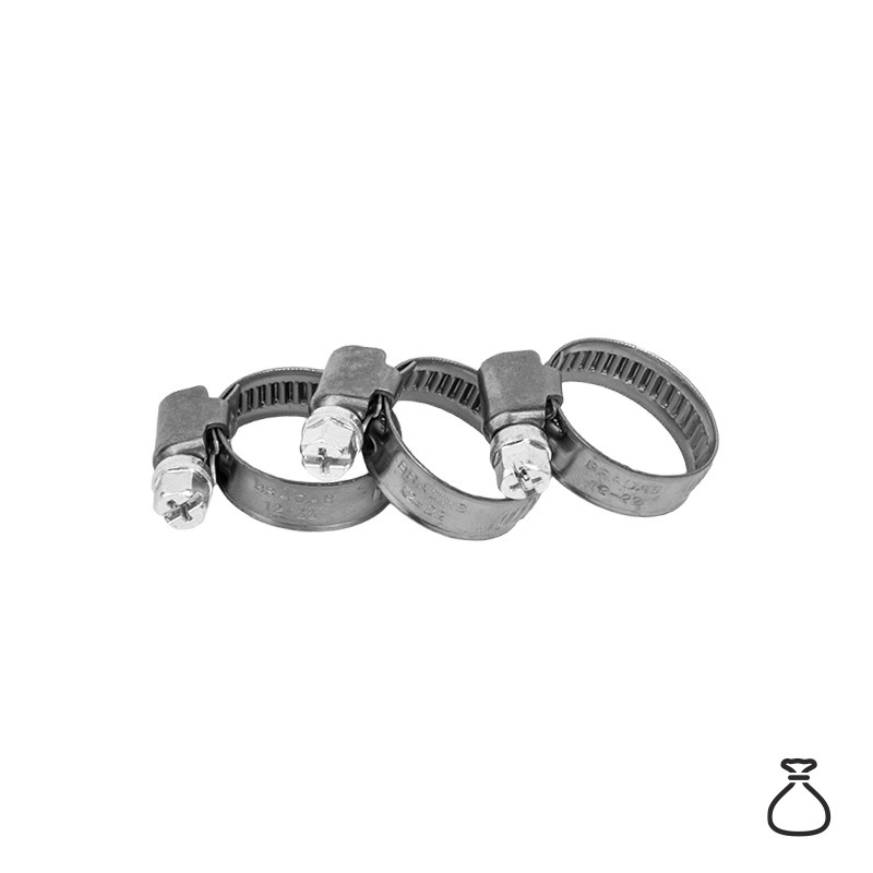 Opaska ślimakowa nierdz. BRADAS 32-50mm - luz 1