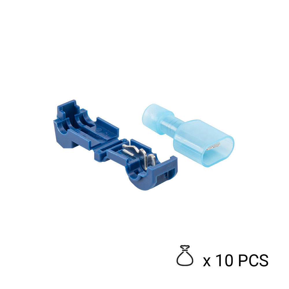 Łącznik do kabli o maksymalnej średnicy 3,4 mm BLUE 10 sztuk 1