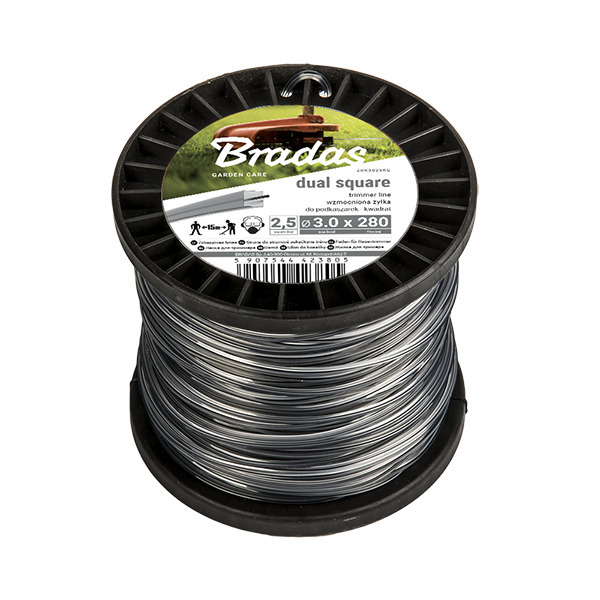 Żyłka RIPPER DUAL, kwadrat, szpula 2,0mm x 100m 1