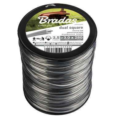 Żyłka RIPPER DUAL, kwadrat, szpula 2,7mm x 345m - 2,5kg 1