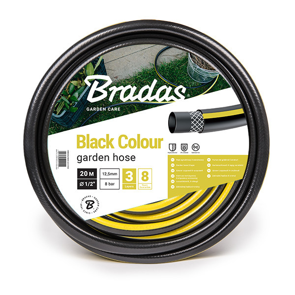 Wąż ogrodowy BLACK COLOUR 1/2" - 30m 1