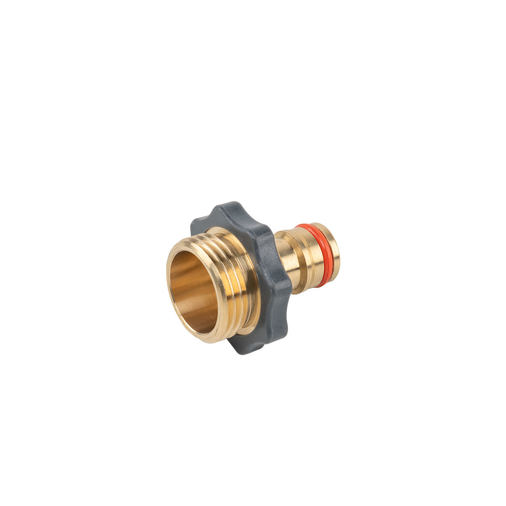 BRASS SOFT Wkrętka do urządzeń zraszających GZ 3/4" US, mosiądz 1
