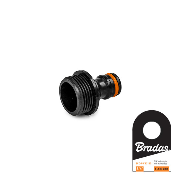 BLACK LINE Wkrętka do urządzeń zraszających GZ 3/4" z etykietą 1