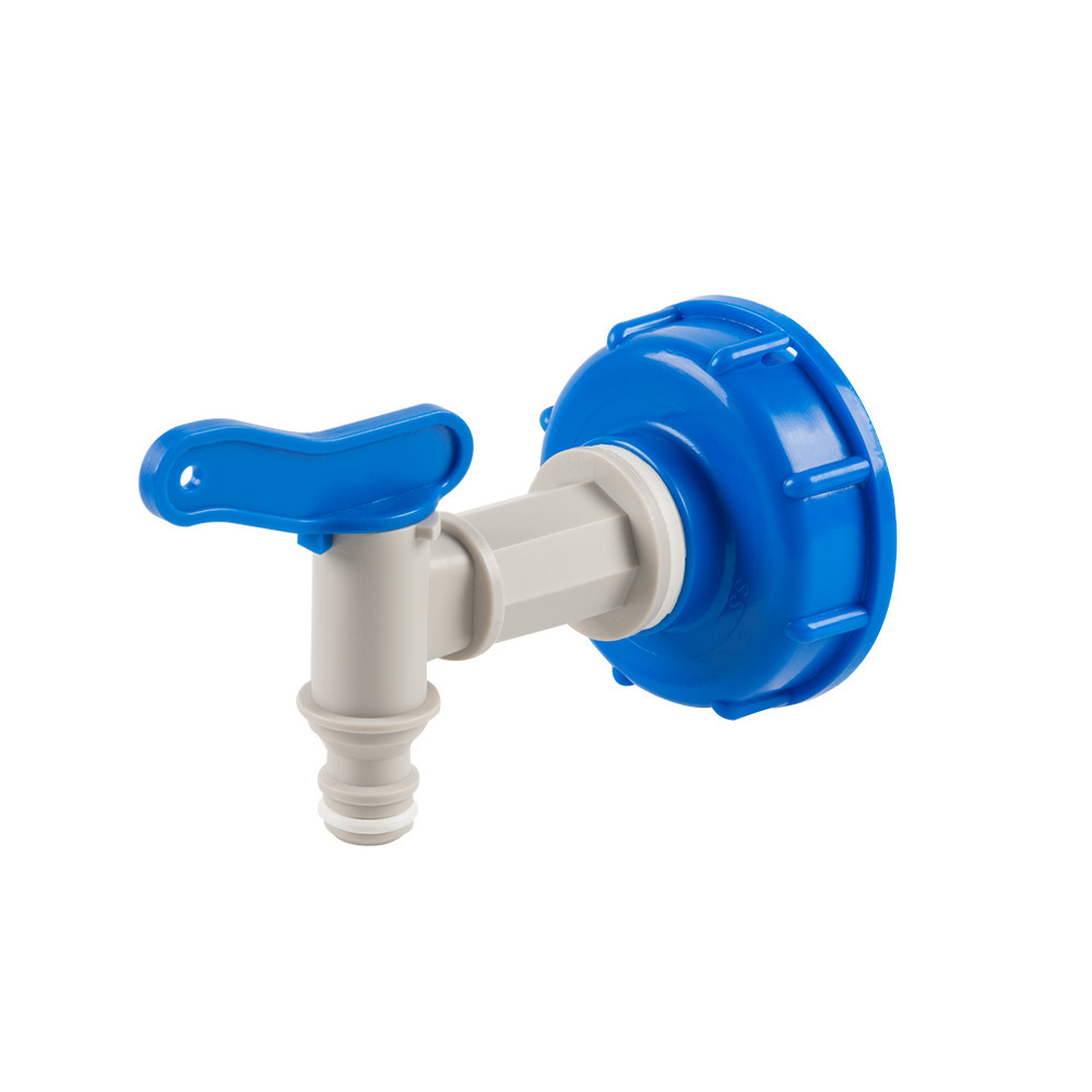 Złącze IBC GW S60x6 z kranem 3/4'' 1