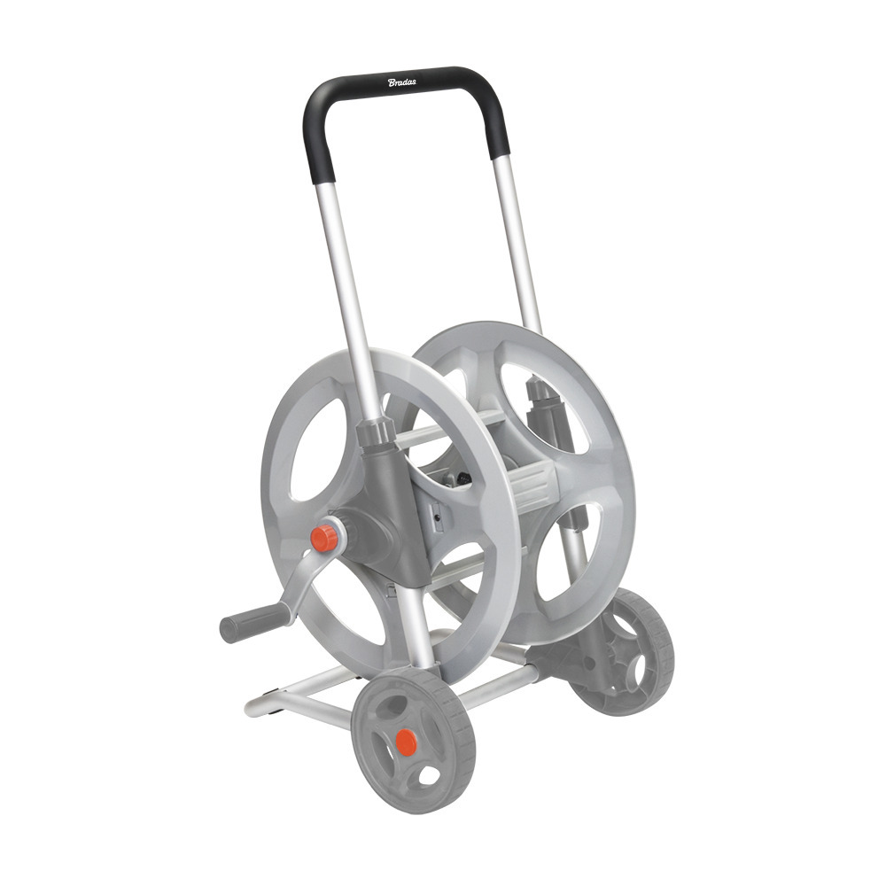 Wózek metalowy SILVER PRO na wąż 1/2" 70m 1