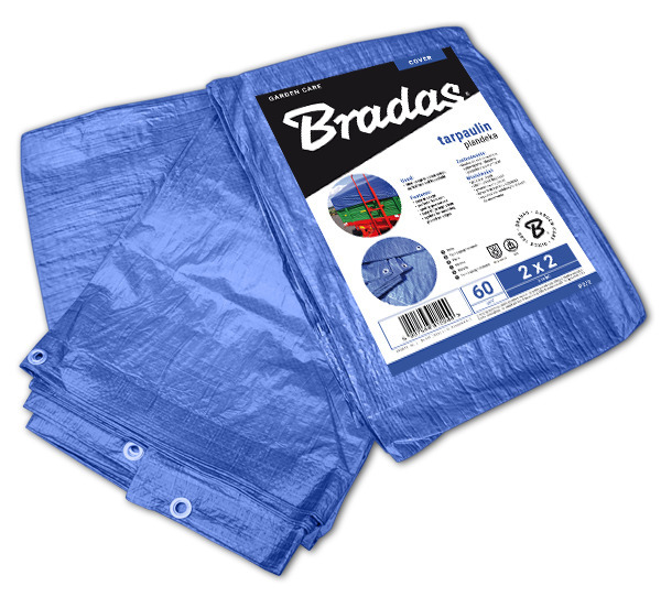 Plandeka wzmacniana BLUE 3 x 4m, 60g 1