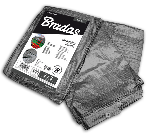 Plandeka wzmacniana GRAY 6 x 12m, 200g 1