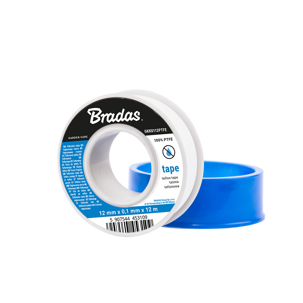 Taśma teflon PTFE: 12mm x 0,1mm x 12m 1