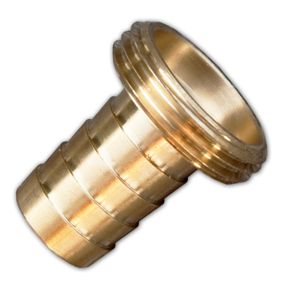 Tuleja mosiężna na wąż 13mm, GZ 3/4" 1