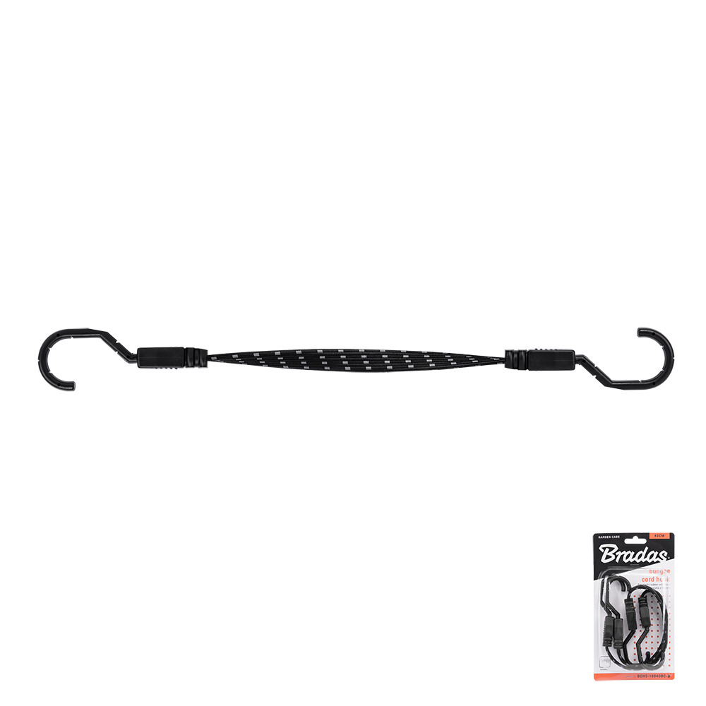 FLAT BUNGEE CORD HOOK guma elastyczna - 2szt. 1